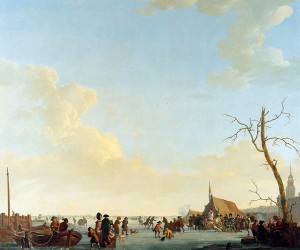Merriment on Frozen River